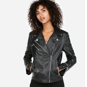 Express Quilted Leather Jacket